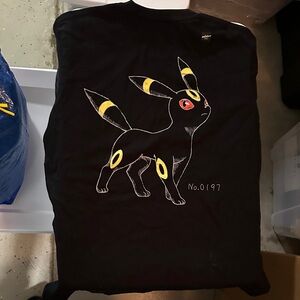 Pokemon Uniqlo Umbreon shirt